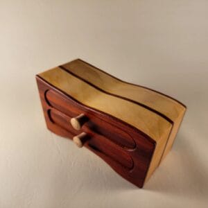 Boite à bijoux concave