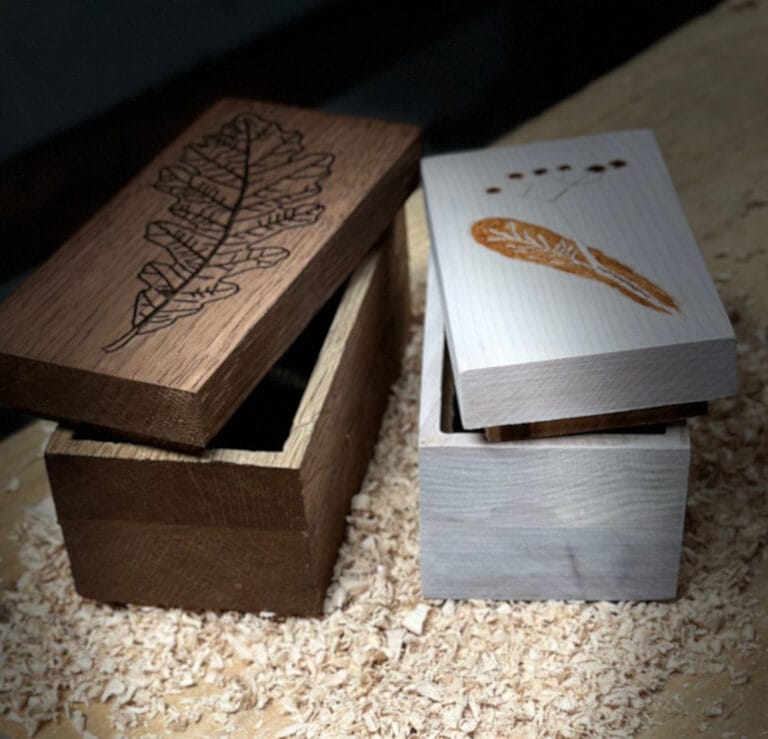 coffret bois massif