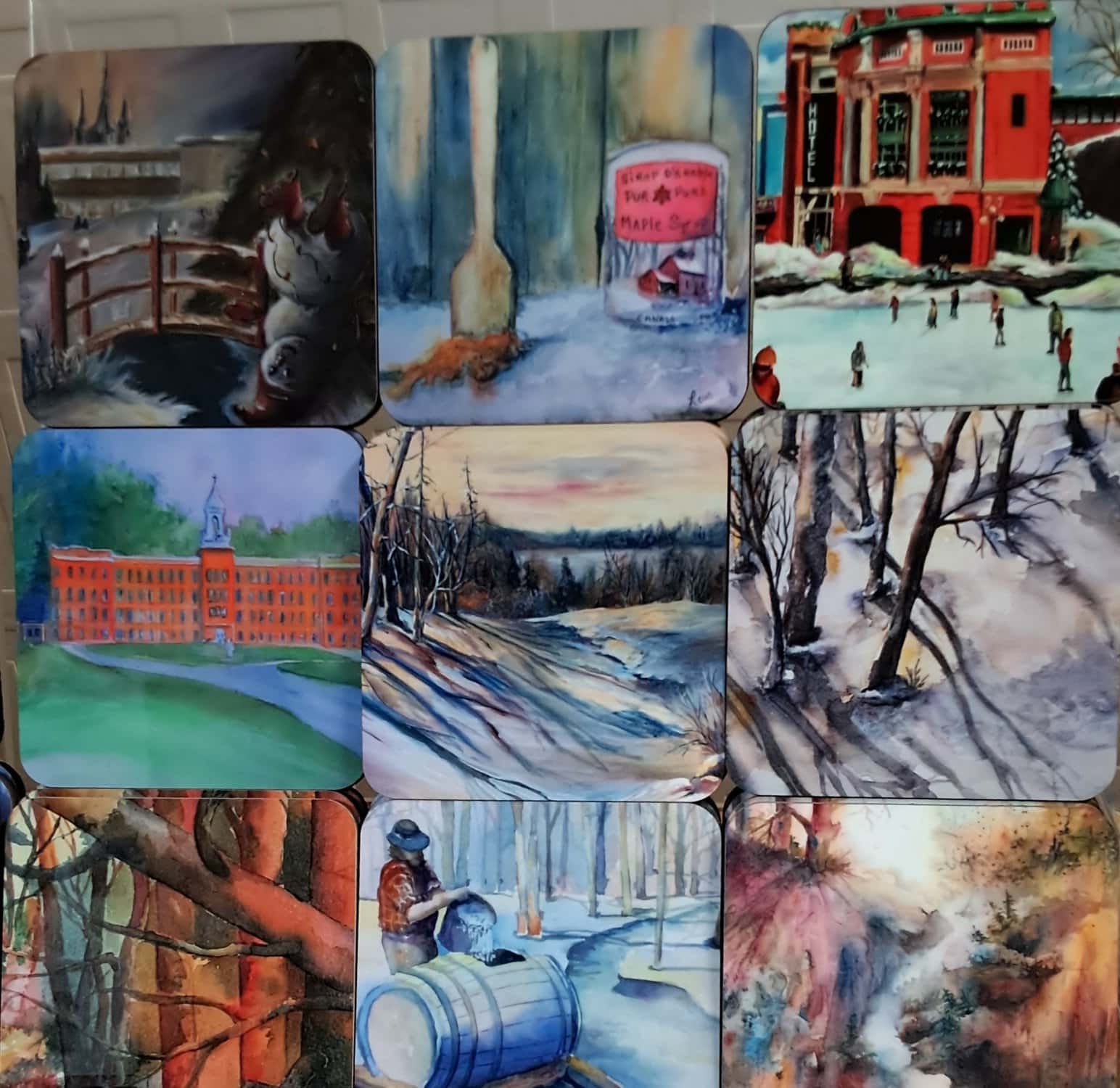 Sous-verre carré – Image 4