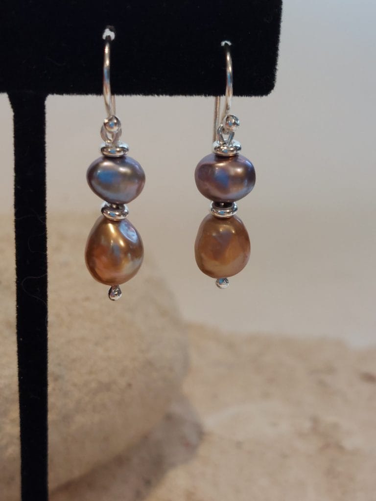 Boucles d'oreilles «Sélénia»