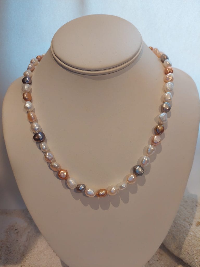 Collier de perles «Sélénia» – Image 2