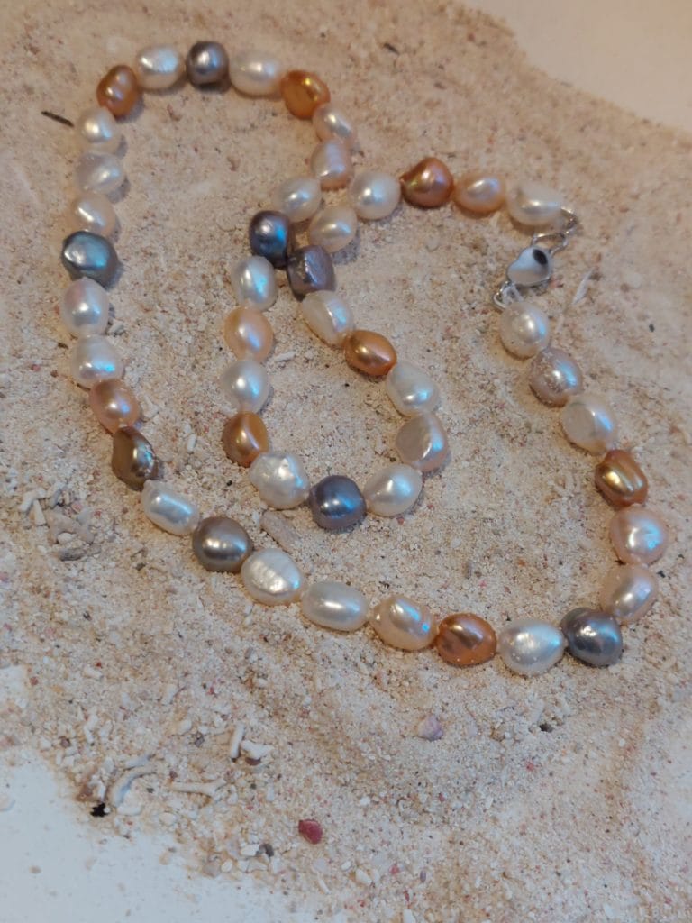 Collier de perles «Sélénia» – Image 3