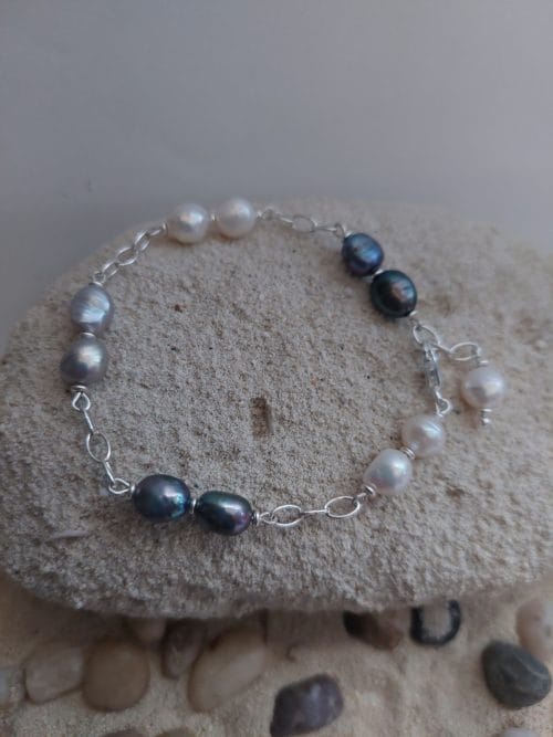 Bracelet de perles «Brouillard» – Image 2