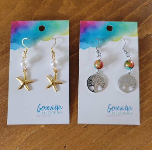 Boucles d'oreille divers femme – Image 2