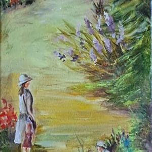 La découverte du jardin